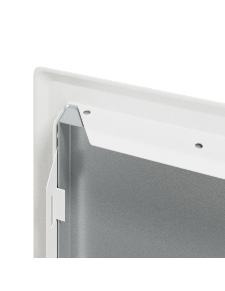 Pannello di Accesso Bianco 63 x 33 x 3 cm Acciaio