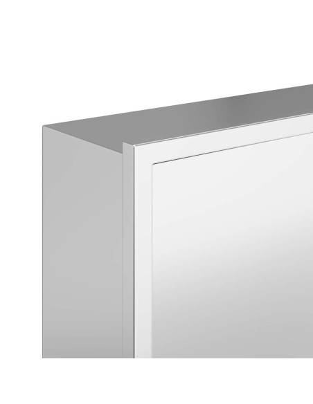 Nicchia per doccia Argento 30 x 20 x 9,5 cm Acciaio Inox