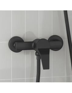 Miscelatore Doccia Nero G 1 / 2 pollici Ottone