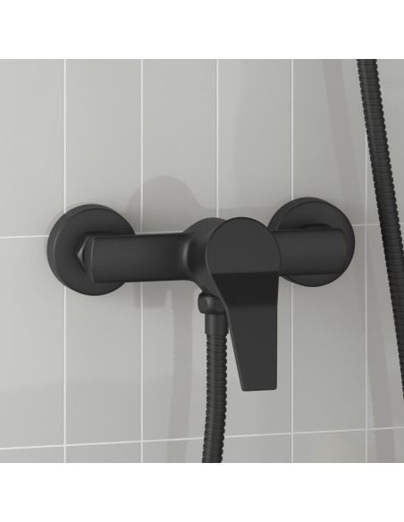 Miscelatore Doccia Nero G 1 / 2 pollici Ottone