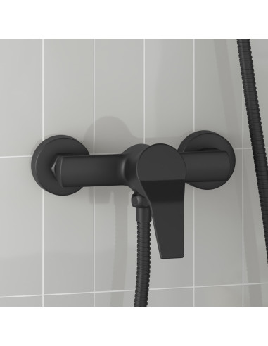 Miscelatore Doccia Nero G 1 / 2 pollici Ottone