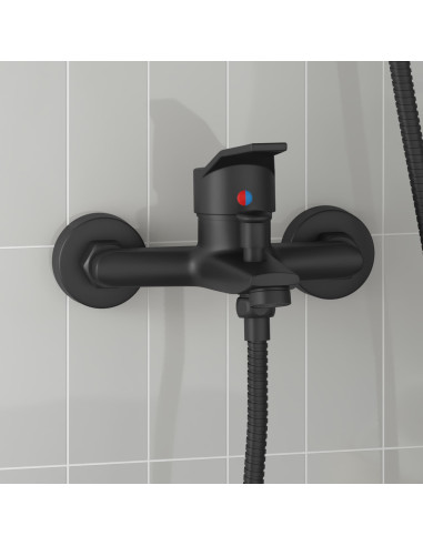 Miscelatore Doccia Nero G 1 / 2 pollici