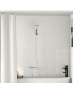 Set di doccia con soffione Cromo G 1 / 2 pollici Ottone