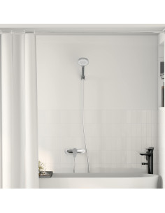 Set di doccia con soffione Cromo G 1 / 2 pollici