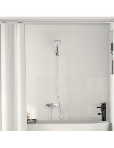 Set di doccia con soffione Cromo G 1 / 2 pollici