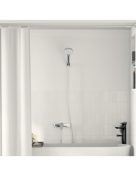 Set di doccia con soffione Cromo G 1 / 2 pollici