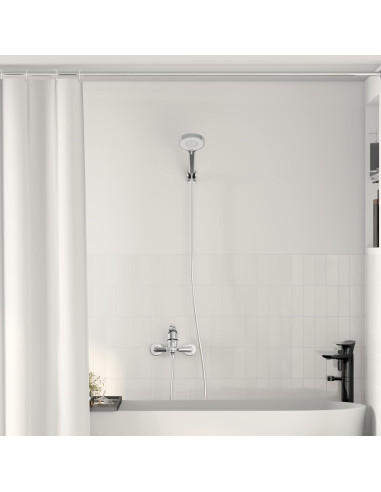 Set di doccia con soffione Cromo G 1 / 2 pollici