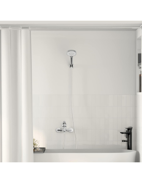 Set di doccia con soffione Cromo G 1 / 2 pollici