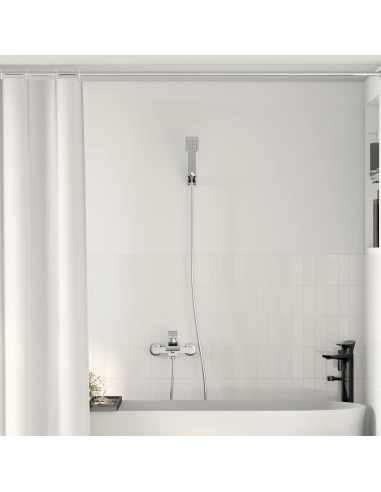 Set di doccia con soffione Cromo G 1 / 2 pollici
