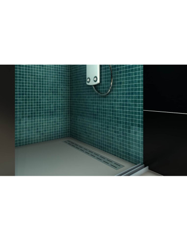 Scarichi Bianco 88 x 8.8 x 8.5 cm Metallo