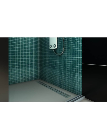 Scarichi Bianco 88 x 8.8 x 8.5 cm Metallo