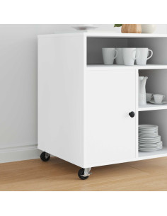 Ruota 2 pcs Nero e argento 50,7 x 50,7 x 24,4 mm Ferro e nylon