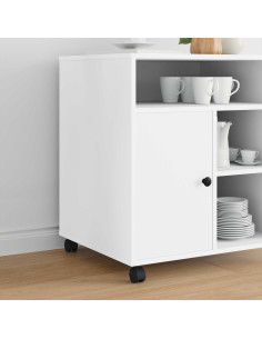 Rullo girevole 2 pcs Nero 39,5 x 39,5 x 37,8 mm Ferro e PP 2