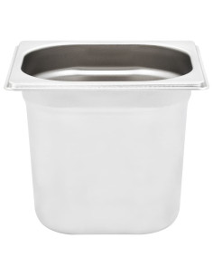 Contenitori Gastronorm 8 pz GN 1/6 150 mm in Acciaio Inox