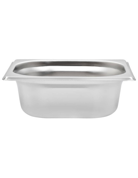 Contenitori Gastronorm 12 pz GN 1/6 65 mm in Acciaio Inox