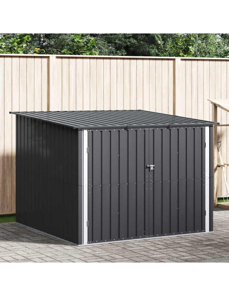 Capanno per Biciclette 3 pcs Antracite 215 x 206 x 157 cm