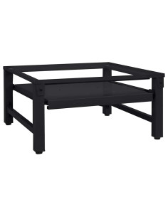 Pedestallo per Lavatrice Nero 62 x 60,5 x 32,5 cm Acciaio