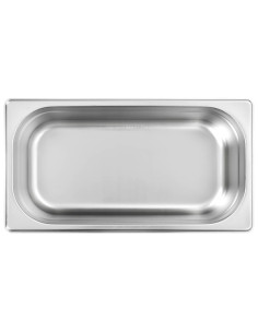 Contenitori Gastronorm 8 pz GN 1/3 100 mm in Acciaio Inox