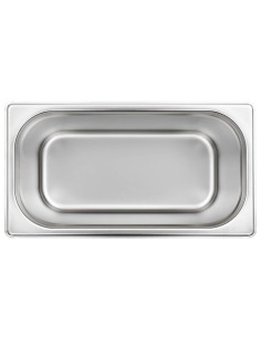 Contenitori Gastronorm 4 pz GN 1/3 200 mm in Acciaio Inox