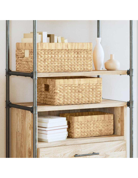 Cesti per Stoccaggio 3 pcs Naturale 40 x 30 x 18 cm