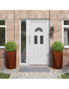 Fioriera 2 pcs Ruggine 40 x 40 x 75 cm