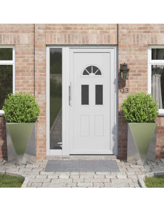 Fioriera 2 pcs Argento 50 x 50 x 75 cm Acciaio inossidabile