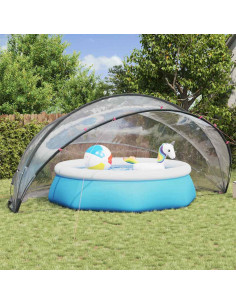 Dome Piscina Trasparente 546 x 516 x 250 cm PVC