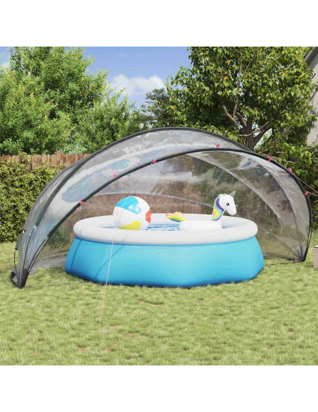 Dome Piscina Trasparente 546 x 516 x 250 cm PVC
