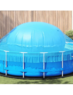 Cuscino invernale per piscina Blu Ø 310 x 180 cm PVC