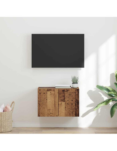Mobile TV da parete Legno vecchio 59,5 x 31 x 40 cm