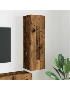 Mobile TV da parete Legno vecchio 30 x 31 x 100 cm