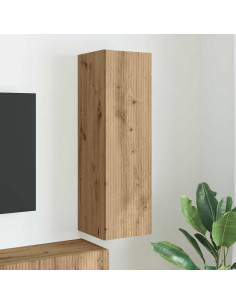 Mobile TV da parete Rovere Artigianale 30 x 31 x 100 cm