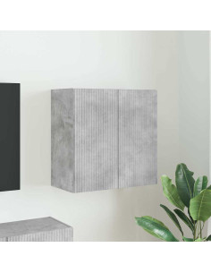 Mobile TV da parete Grigio cemento 59,5 x 31 x 60 cm