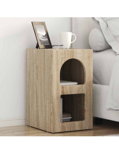 Comodino 2 pcs Rovere Sonoma 29,5 x 33,5 x 50 cm