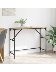 Tavolo consolle Rovere artigianale 100 x 32 x 75 cm