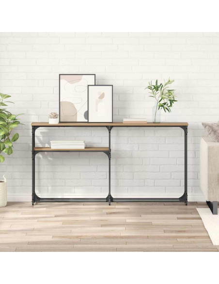 TavoloConsolle Rovere artigianale 145 x 22,5 x 75 cm