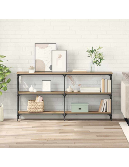 Tavolo consolle Rovere artigianale 150 x 29 x 75 cm