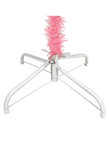 Albero di Natale Sottile Rosa 180 cm