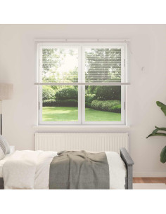 Tenda Veneziana Regolabile Bianco 150 x 160 cm PVC