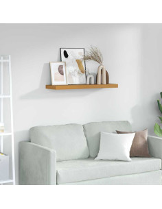 Scaffale da parete Beige 80 x 23,5 x 4 cm Legno multistrato