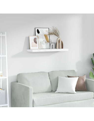 Scaffale da parete Marmo Bianco 80 x 23,5 x 4 cm
