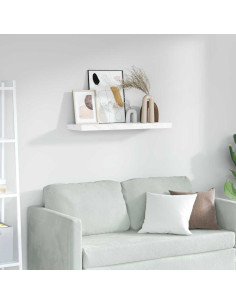 Scaffale da parete Marmo Bianco 90 x 23,5 x 4 cm