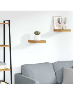 Scaffale da parete Marrone 23 x 23,5 x 4 cm Legno multistrato