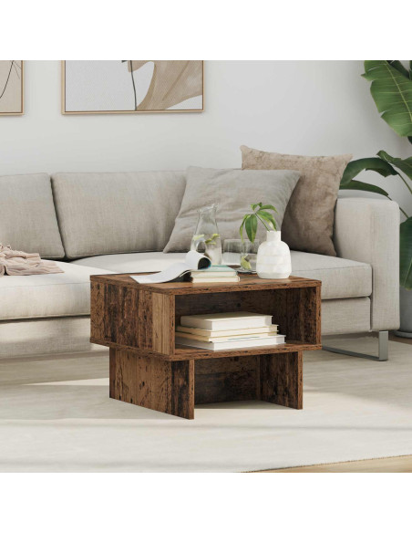 Tavolino da salotto Legno vecchio 48 x 46 x 35 cm