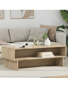 Tavolino da salotto Rovere Sonoma 100 x 46 x 35 cm