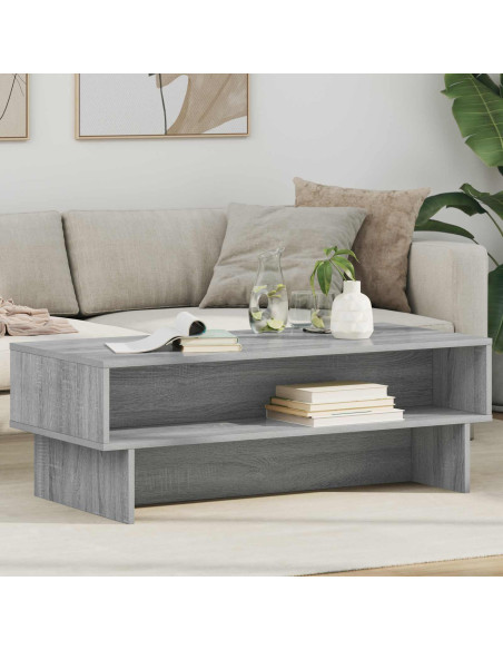 Tavolino da salotto Grigio Sonoma 100 x 46 x 35 cm