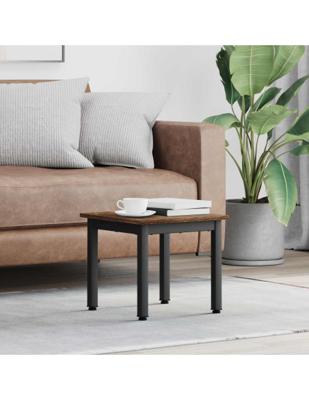 Tavolino da salotto Quercia Fumosa 40 x 40 x 36 cm