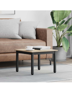 Tavolino da salotto Sonoma 50 x 50 x 36 cm Legno multistrato