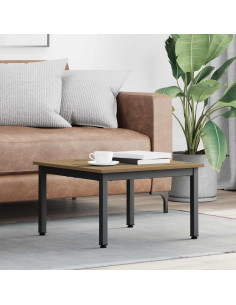 Tavolino da salotto Rovere Artigianale 60 x 60 x 36 cm