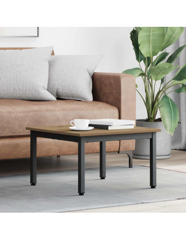 Tavolino da salotto Rovere Artigianale 60 x 60 x 36 cm